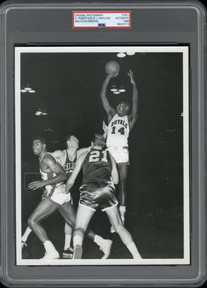 Oscar Robertson 1966 Royals NBA Type I Original Photo PSA/DNA by Malcolm Emmons