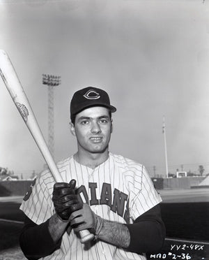 Rocky Colavito 1959 Home Run Derby Original Photo Film Negative 4x5 RARE!