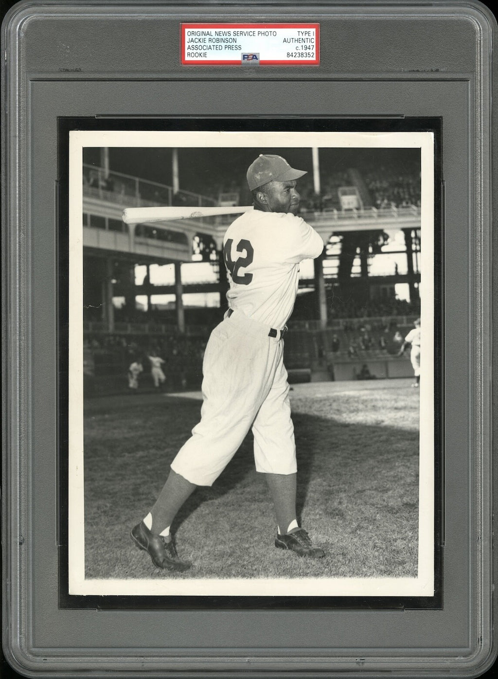 Jackie Robinson 1947 Rookie Type I Original Photo PSA/DNA *Pro Debut April 11th*