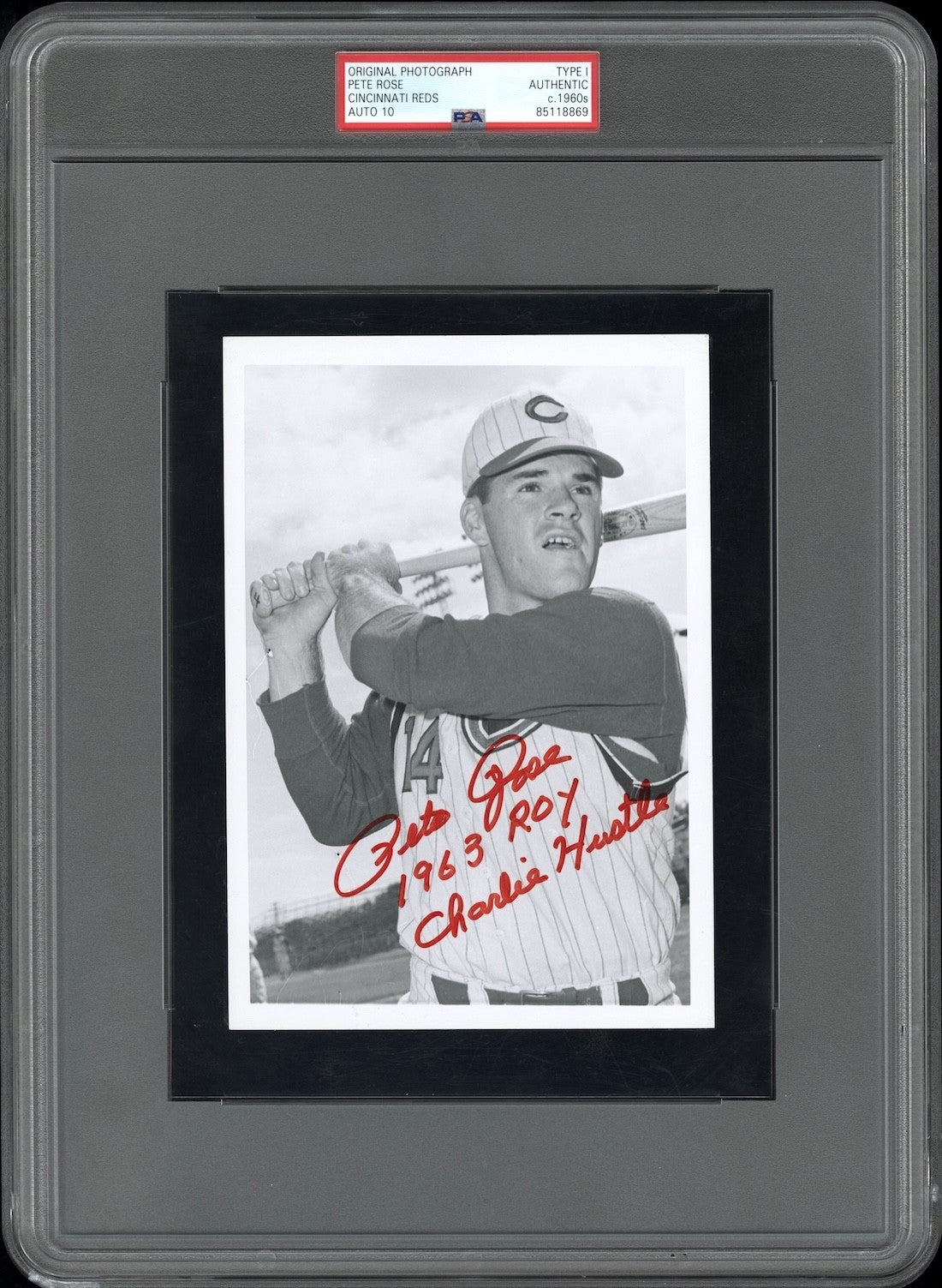 Autographed PSA Type 1 Original Vintage Photos | MANONTHEROCK