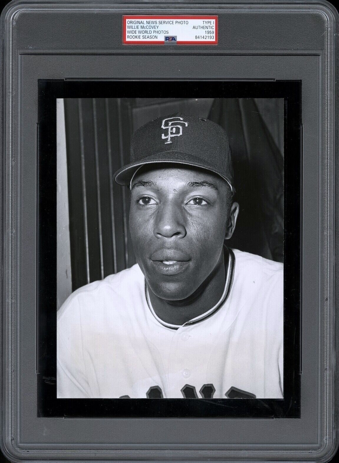 Willie McCovey 1959 Rookie Type I Original Photo PSA/DNA Crystal Clear!