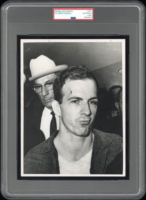 Lee Harvey Oswald 1963 JFK Assassin Type I Original Photo PSA/DNA RARE!