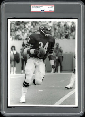 Walter Payton 1977 Chicago Bears Type 1 Original Photo PSA/DNA Malcolm Emmons
