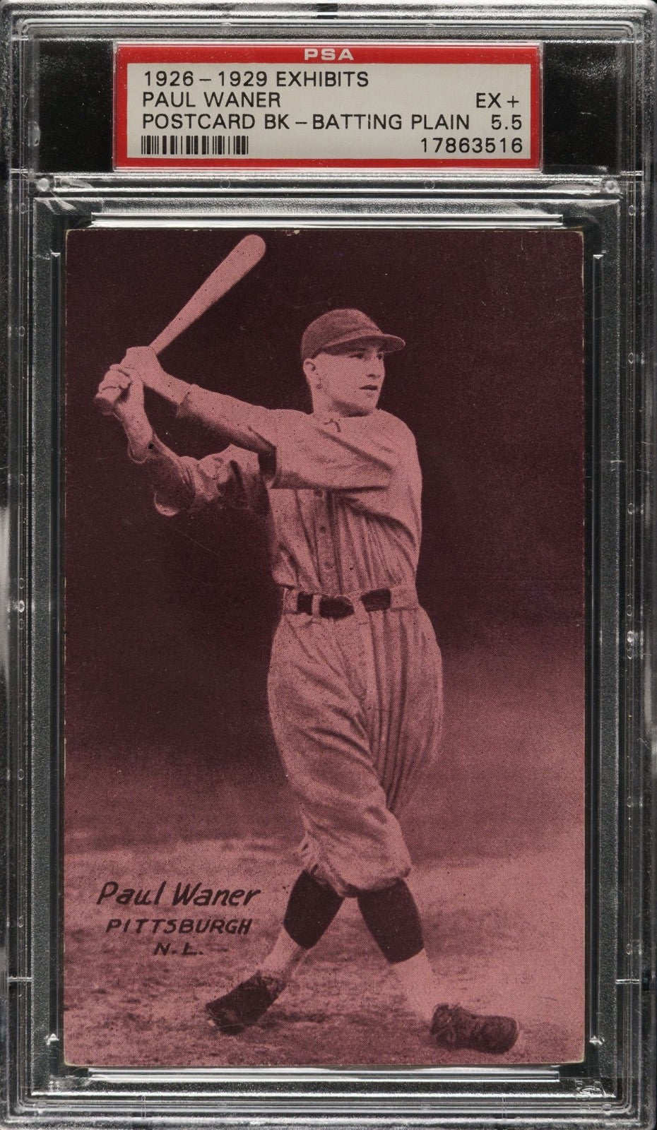 Paul Waner 1927 Type 1 Original Photo PSA/DNA Conlon R306 & Other Card Images!